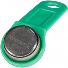 Ключ электронный Touch Memory с держателем DS 1990А-F5 (зеленый)